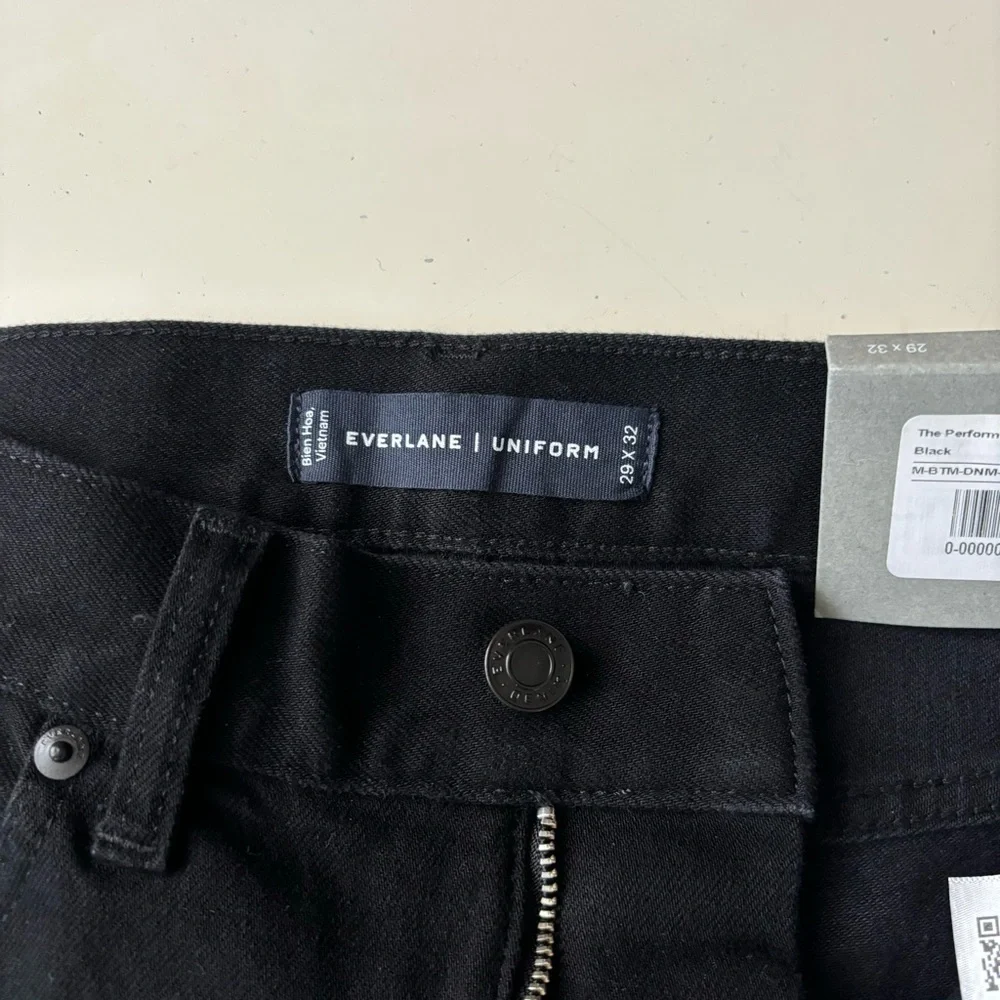 Everlane Uniform Men’s Slim Fit Stretch Jean 29x32 New Black